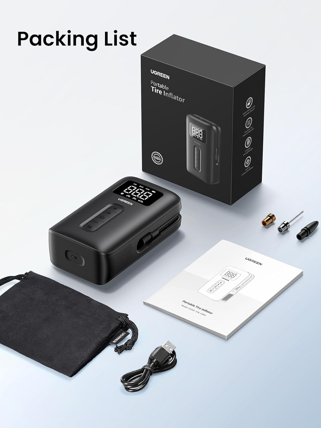 UGREEN Tire Inflator