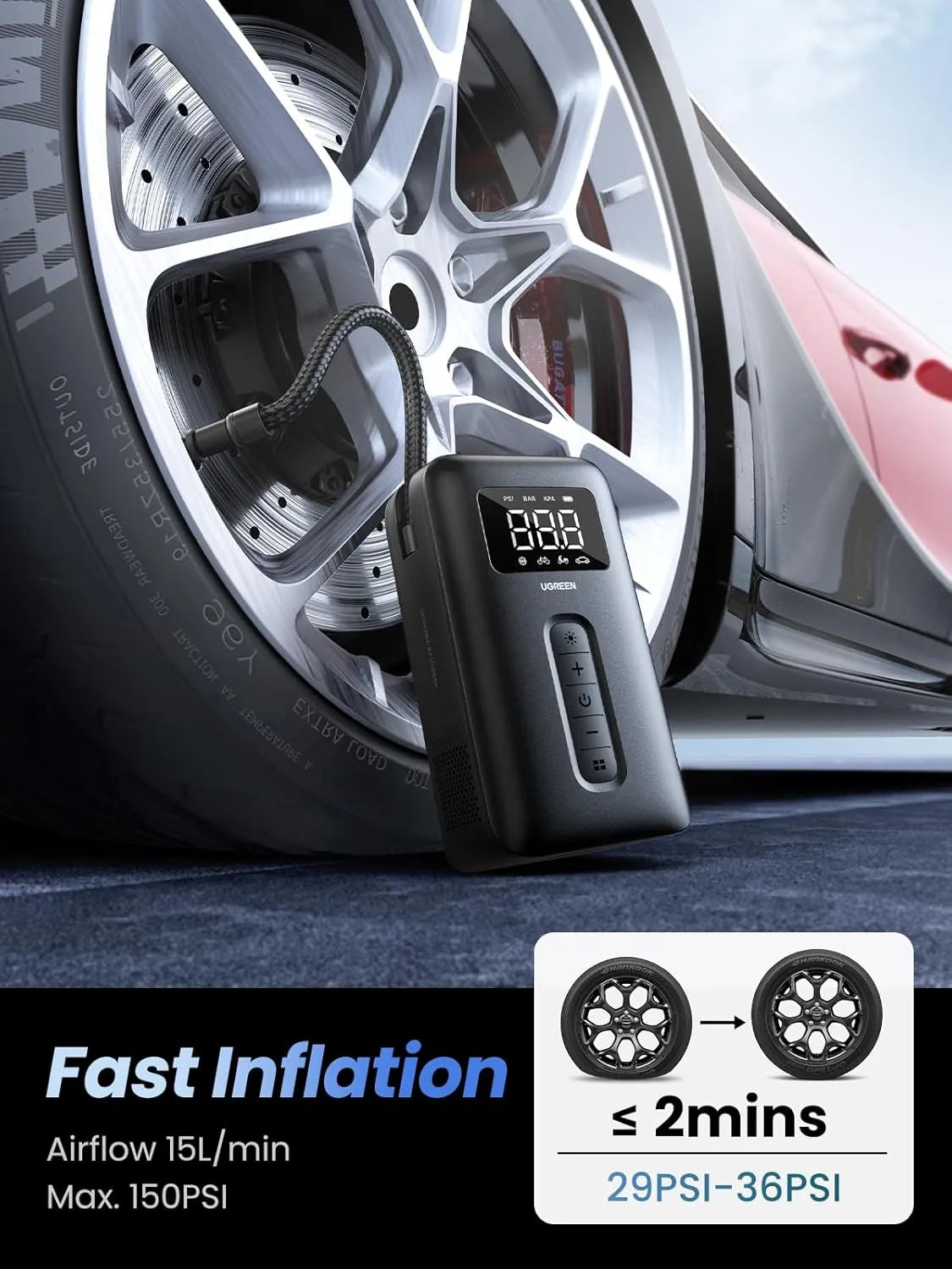 UGREEN Tire Inflator